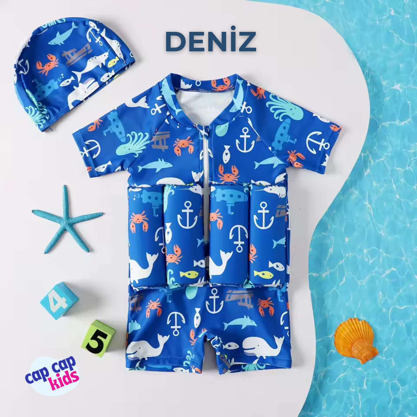 Capcap™ Yüzen Çocuk Mayosu