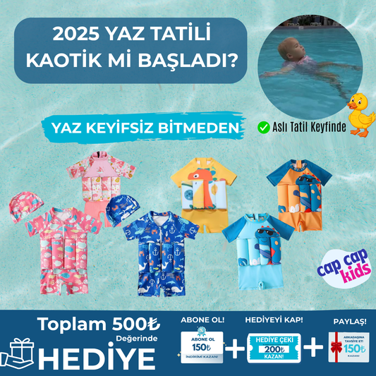 Capcap™ Yüzen Çocuk Mayosu