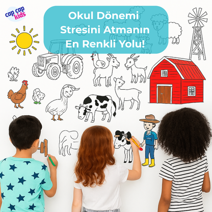 Ekransız Aktivite Boyama Seti