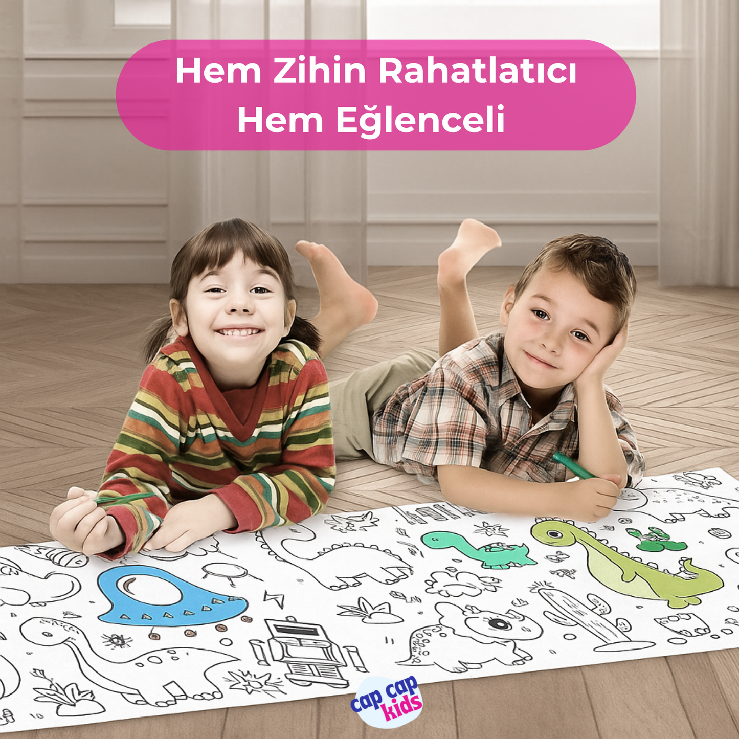 Ekransız Aktivite Boyama Seti
