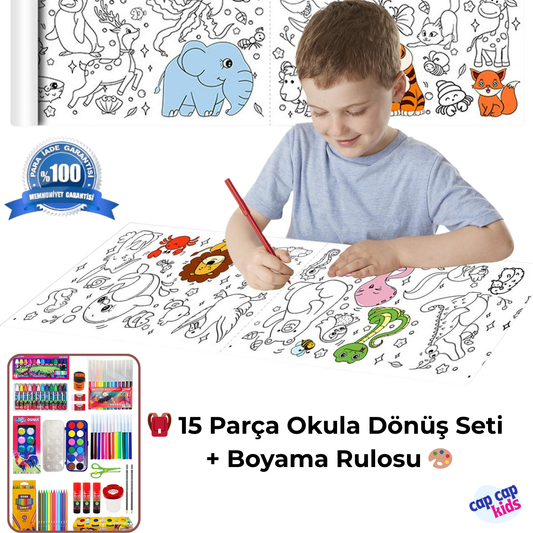 Ekransız Aktivite Boyama Seti